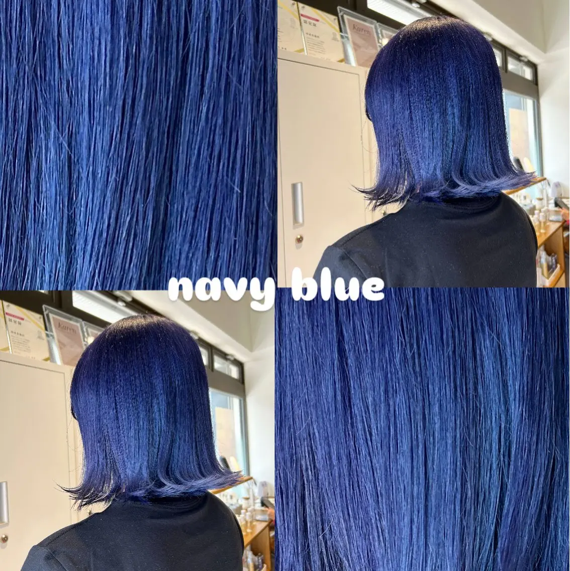 ショート カラー 黒髪 ブリーチ ブルーカラー ケアブリーチ 透明感カラー カット ヘアカラー トリートメント ハイトーン/エクステ /🎀YUINA🎀のヘアスタイル