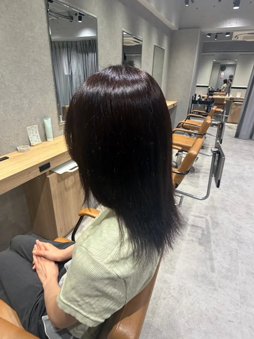 セミロング 齋藤 艶珠のヘアスタイル