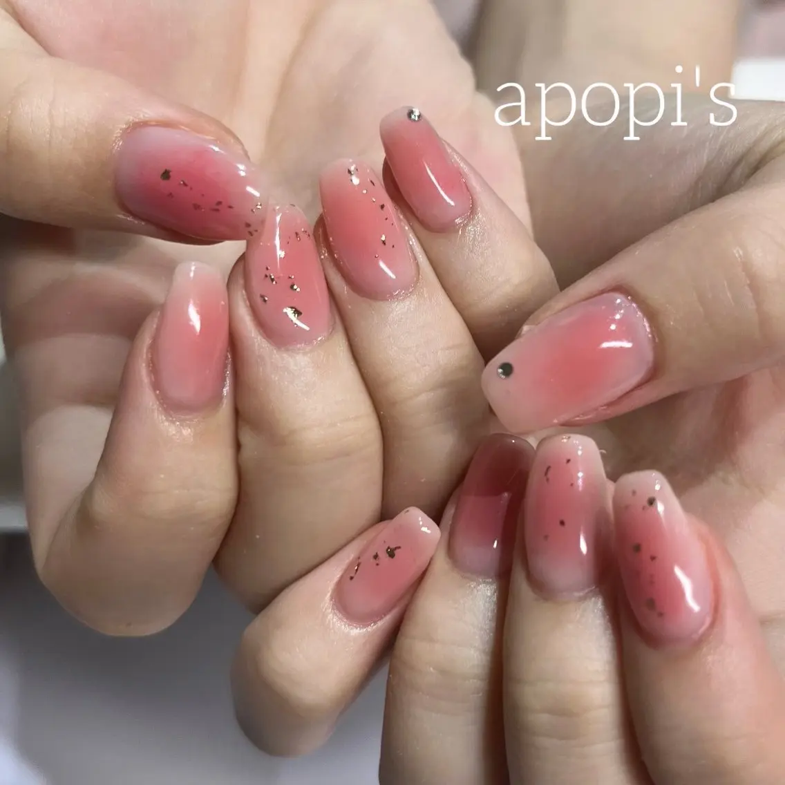 ネイル チークネイル ハンドネイル apopis＊ close23:00のネイルデザイン