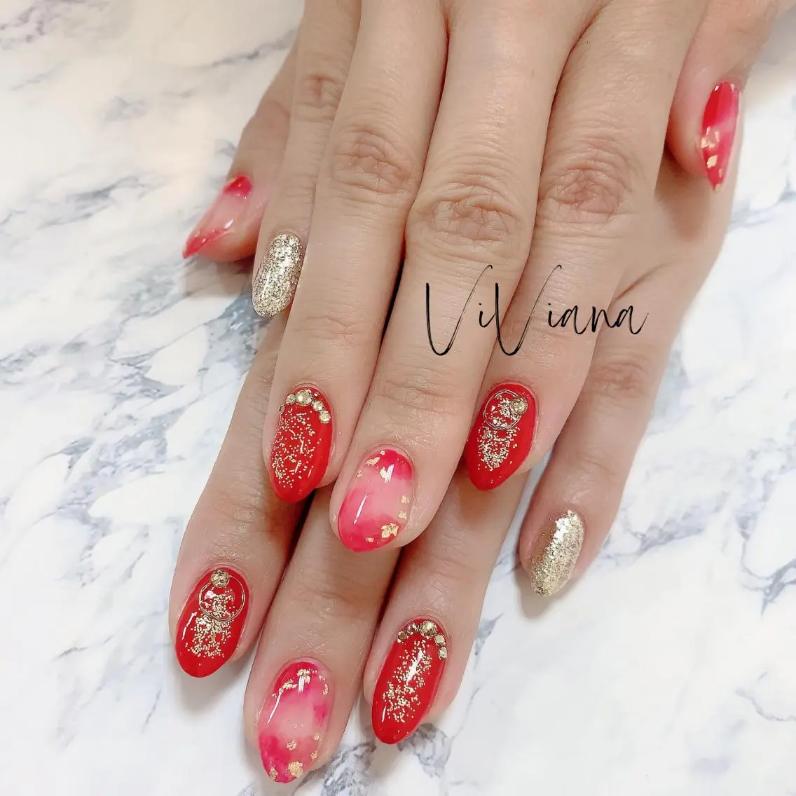ネイル ハンドネイル ViViana ｳﾞｨｳﾞｨｱﾅのネイルデザイン