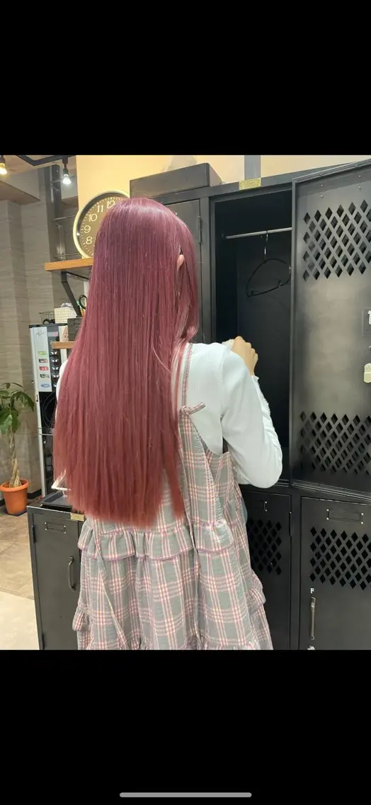 ロング カラー カット ヘアカラー トリートメント レイヤーカット/髪質 改善/矯正🤍吉田のヘアスタイル