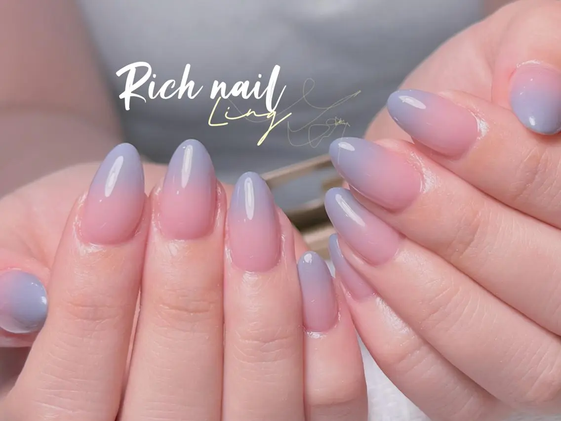 ネイル ハンドネイル ハンドケア Rich Nail 🤲🏻梨央のネイルデザイン