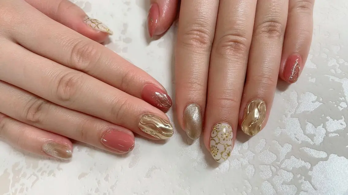 ネイル 卒業式 Nail cottageのネイルデザイン