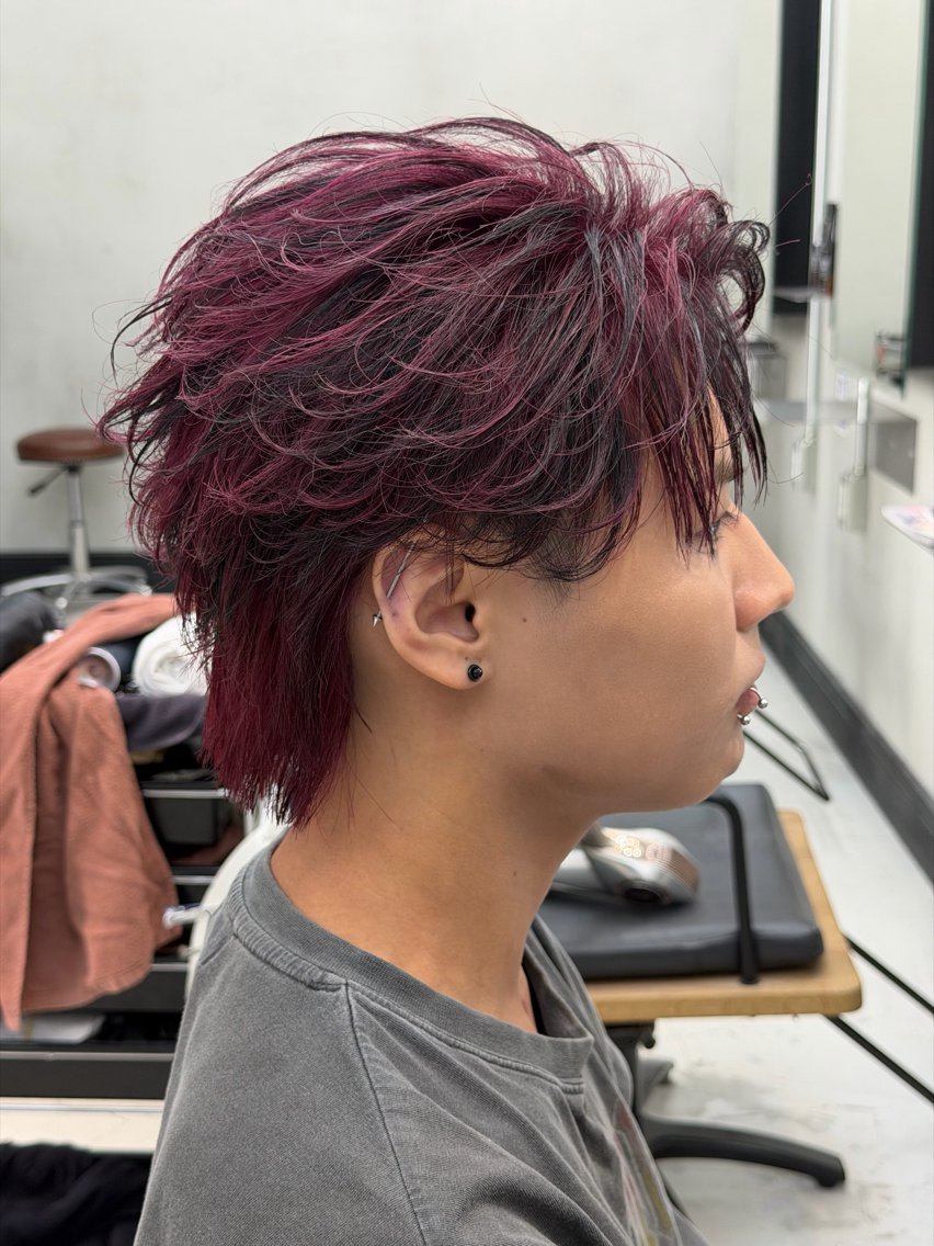 ショート メンズ カット 佐々木 寿偲のヘアスタイル