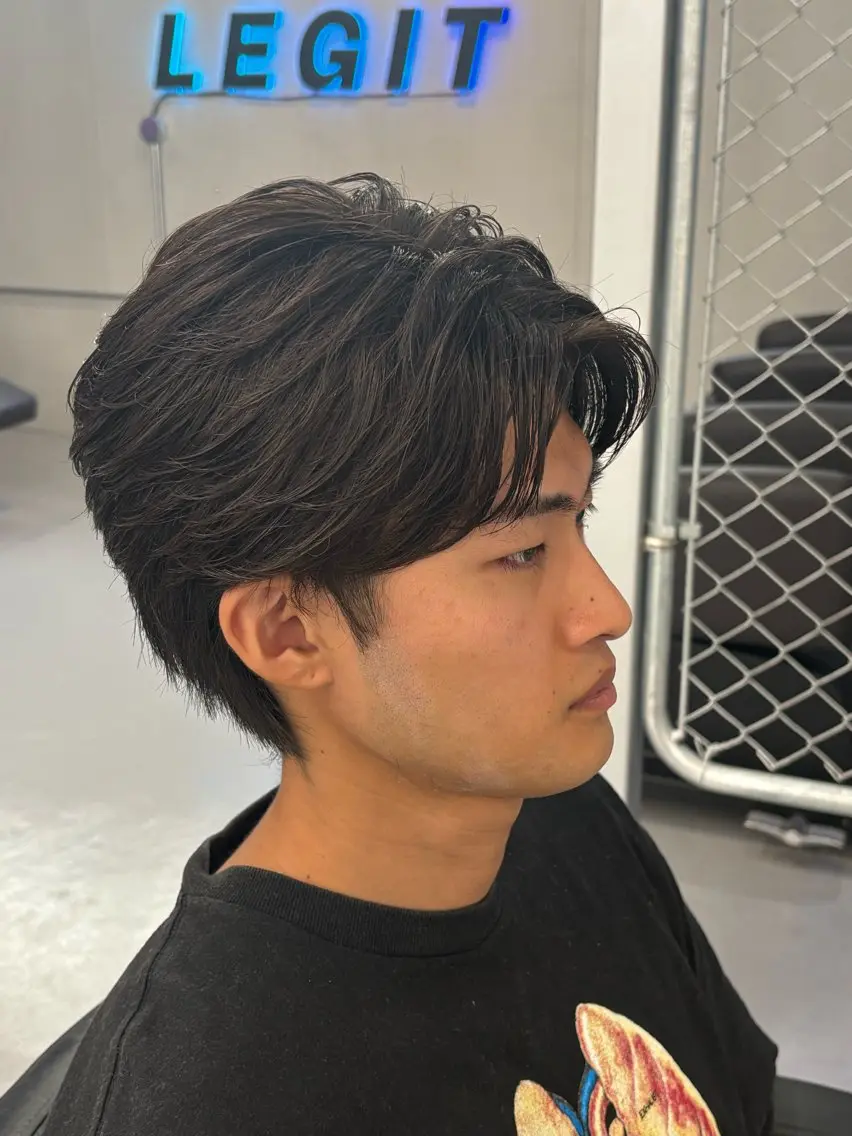 パーマ メンズ メンズパーマ ニュアンスパーマ 松村 歩太のその他イメージ