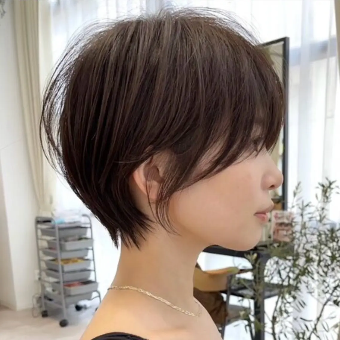 ショート カット ヘアカラー トリートメント 豊中/ショート特化/ 似合わせ/たかいのヘアスタイル