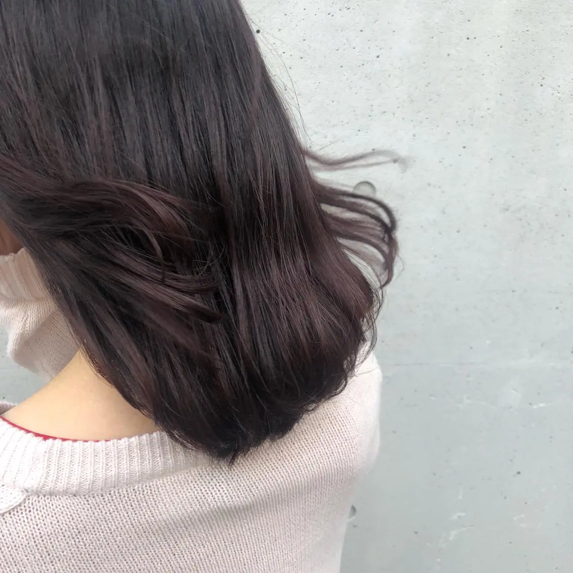 ミディアム カラー ピンクカラー カット ヘアカラー トリートメント 酸性縮毛矯正🧴韓国 レイヤー/髪質改善のヘアスタイル