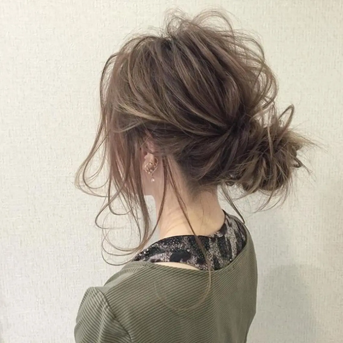 セミロング カラー パーマ ヘアアレンジ メンズ キッズ ネイル マツエク・マツパ premier modelsのヘアスタイル