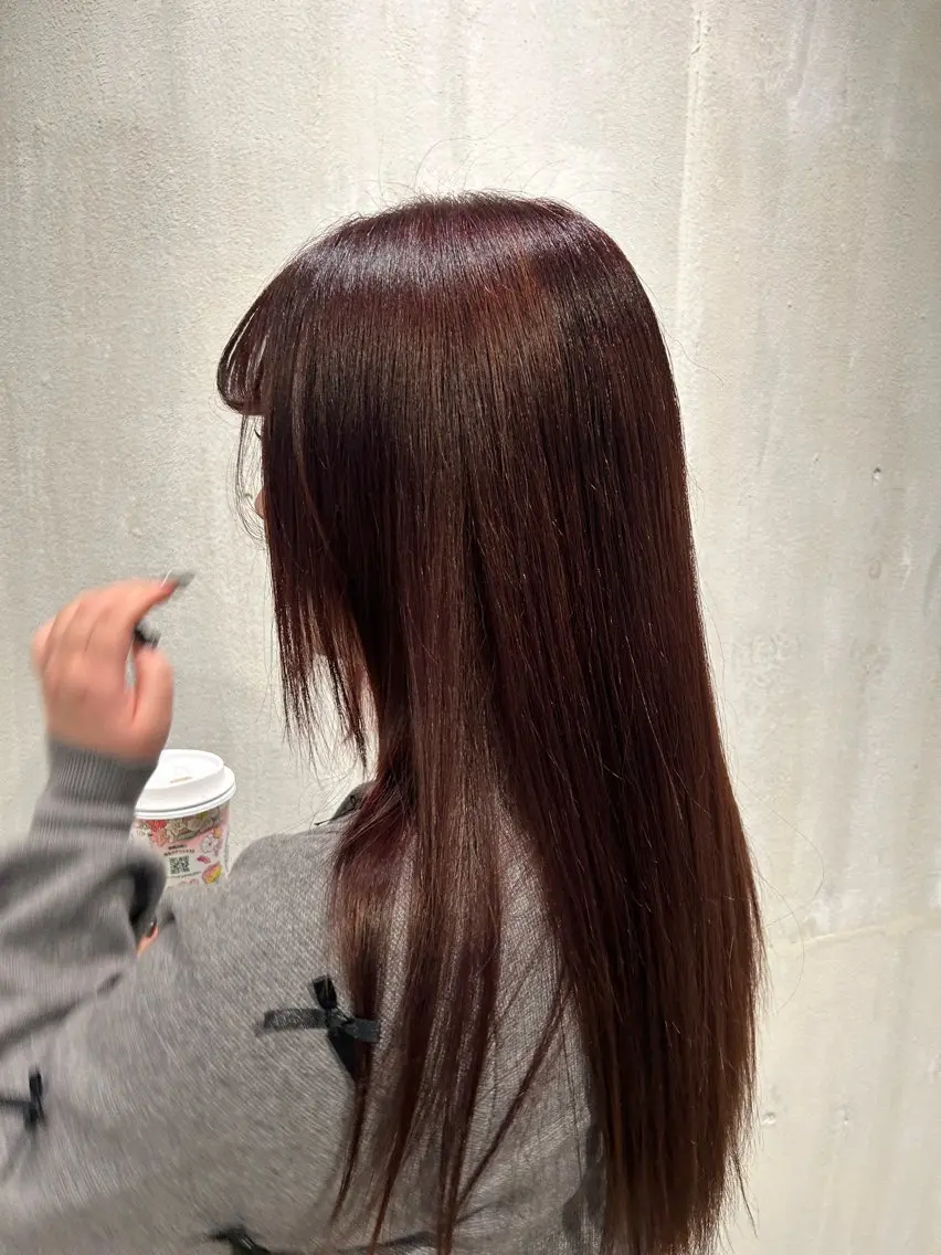 ロング カラー tote. 成瀬晃のヘアスタイル