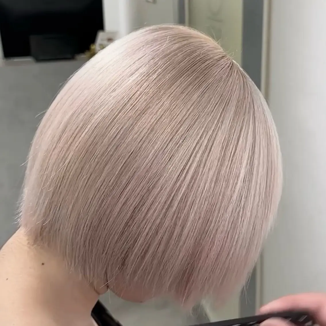 ミディアム カラー ヘアカラー 🩵ニュアンスカラー 🩵ブリーチ/RENのヘアスタイル