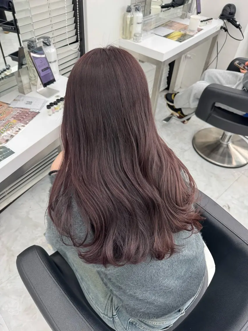 カラー noa🎀美髪縮毛/ 透明感カラーのヘアスタイル