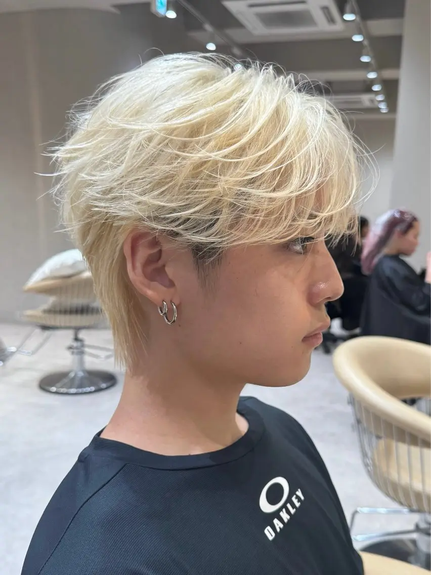 カラー メンズ カット ヘアカラー トリートメント 大人メンズパーマ メンズ特化　萱原大幹のヘアスタイル