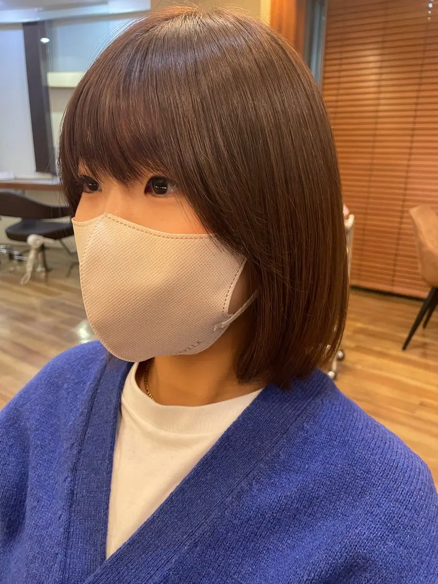 カラー HONOKA ブリーチ/艶カラーのヘアスタイル