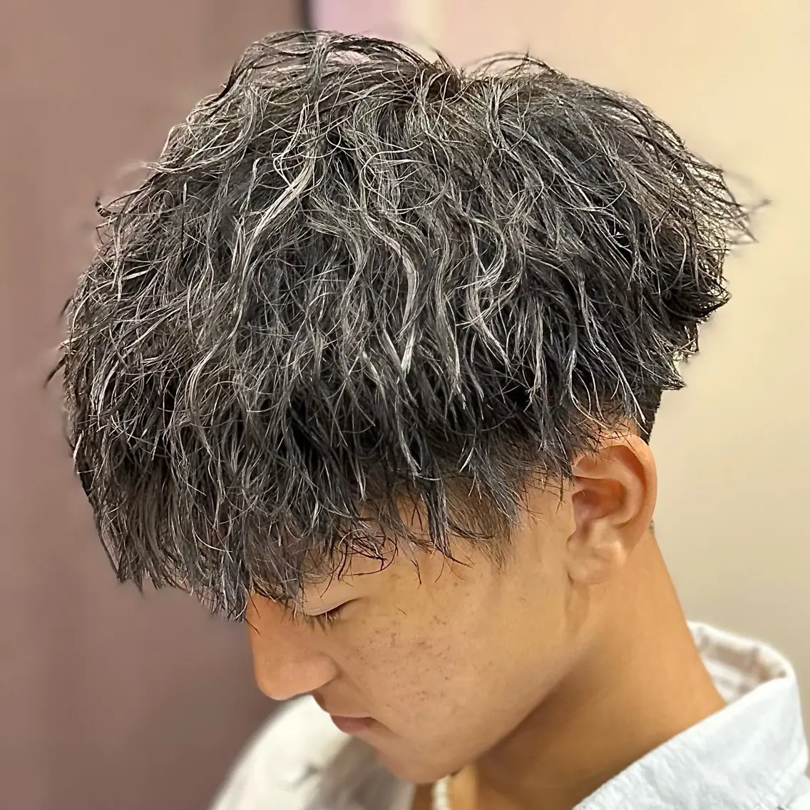 ショート カット パーマ 💈メンズ特化💈 satsukiのヘアスタイル