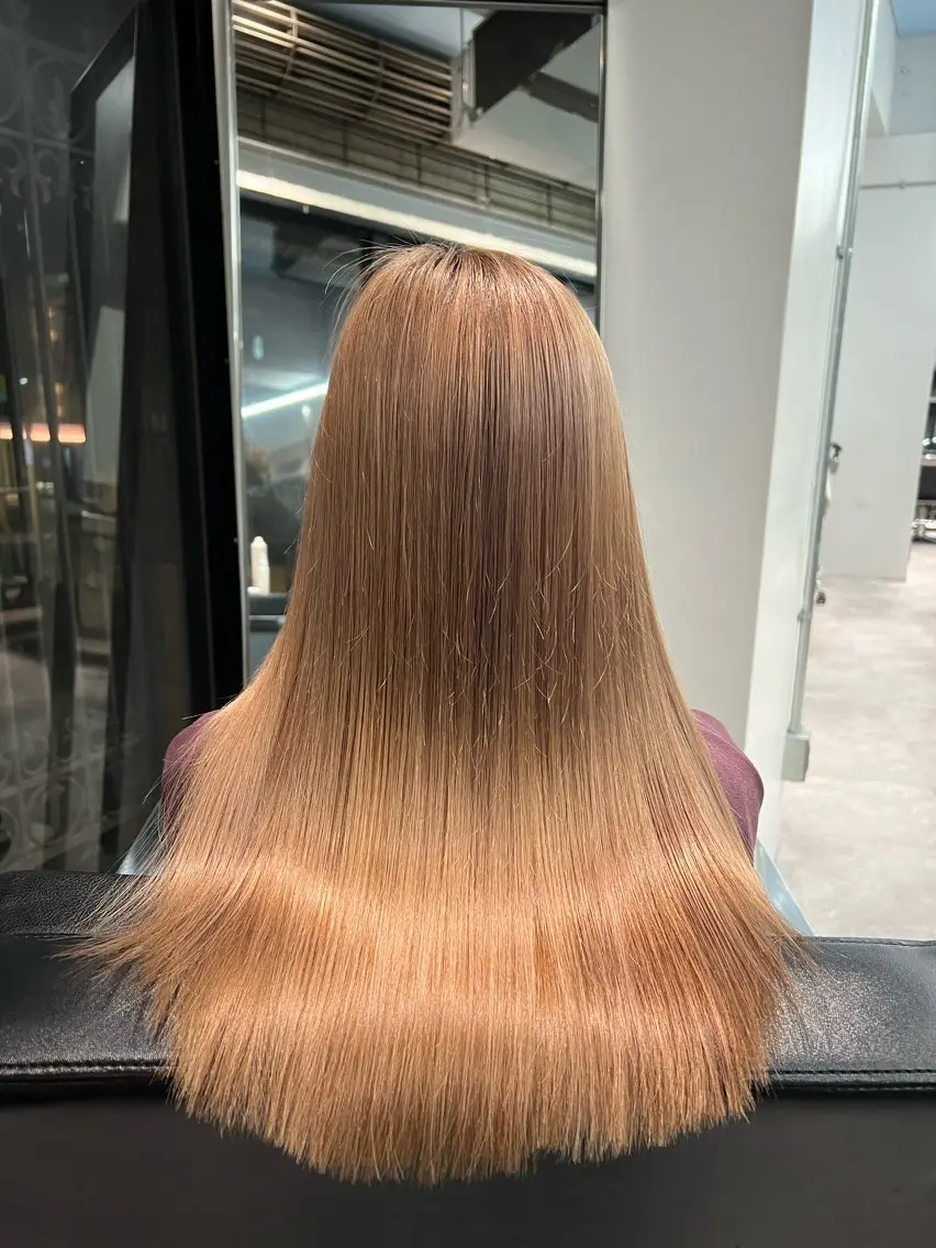 ロング パーマ 北村 岳久翔のヘアスタイル