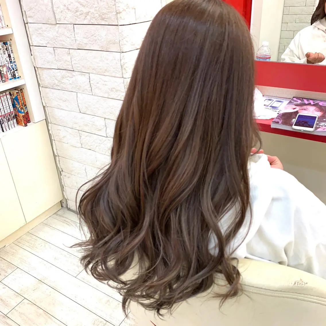 ロング カラー 櫻井 なんなのヘアスタイル