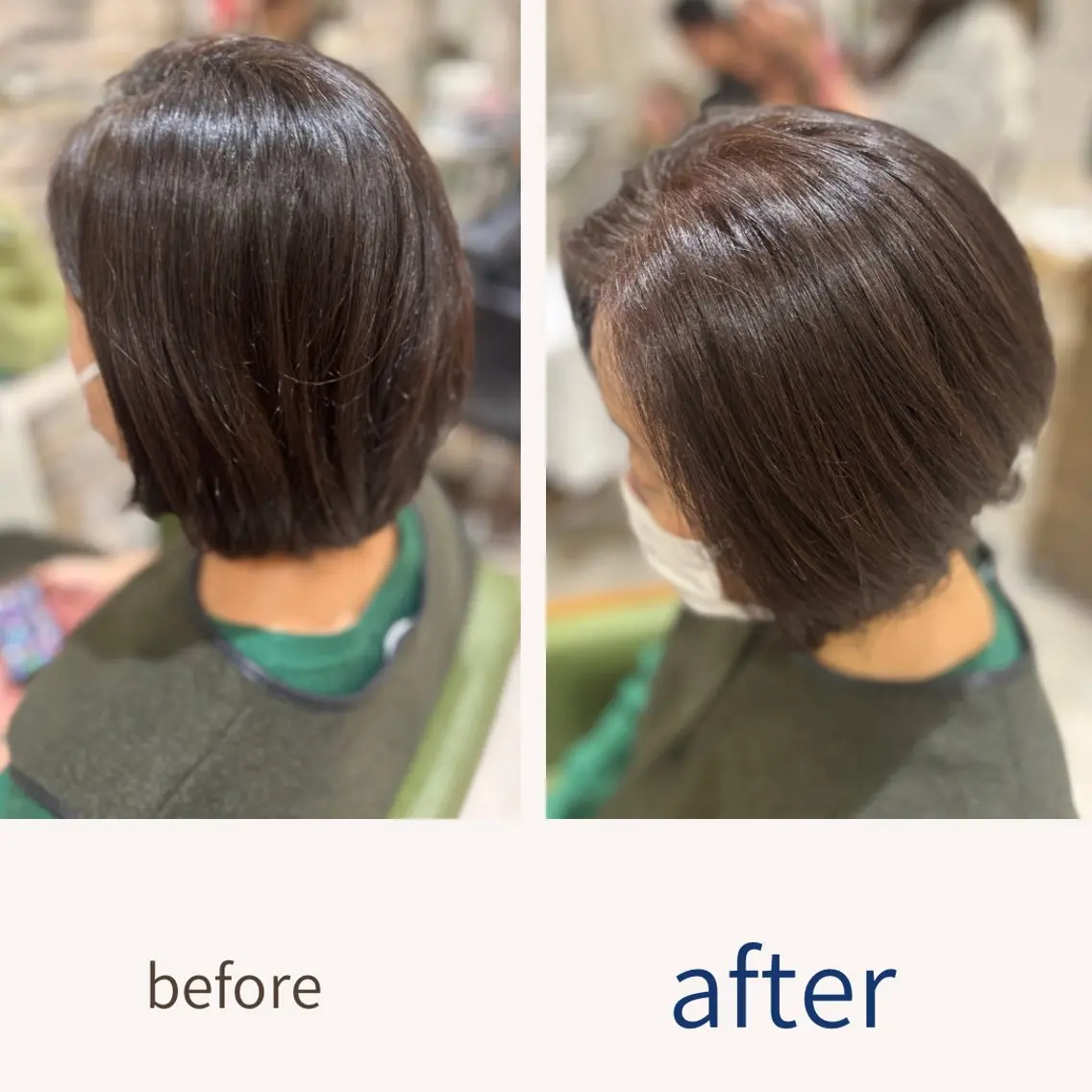 ショート カット ヘアカラー 酸性ストレート特化× 艶髪師/及川のヘアスタイル