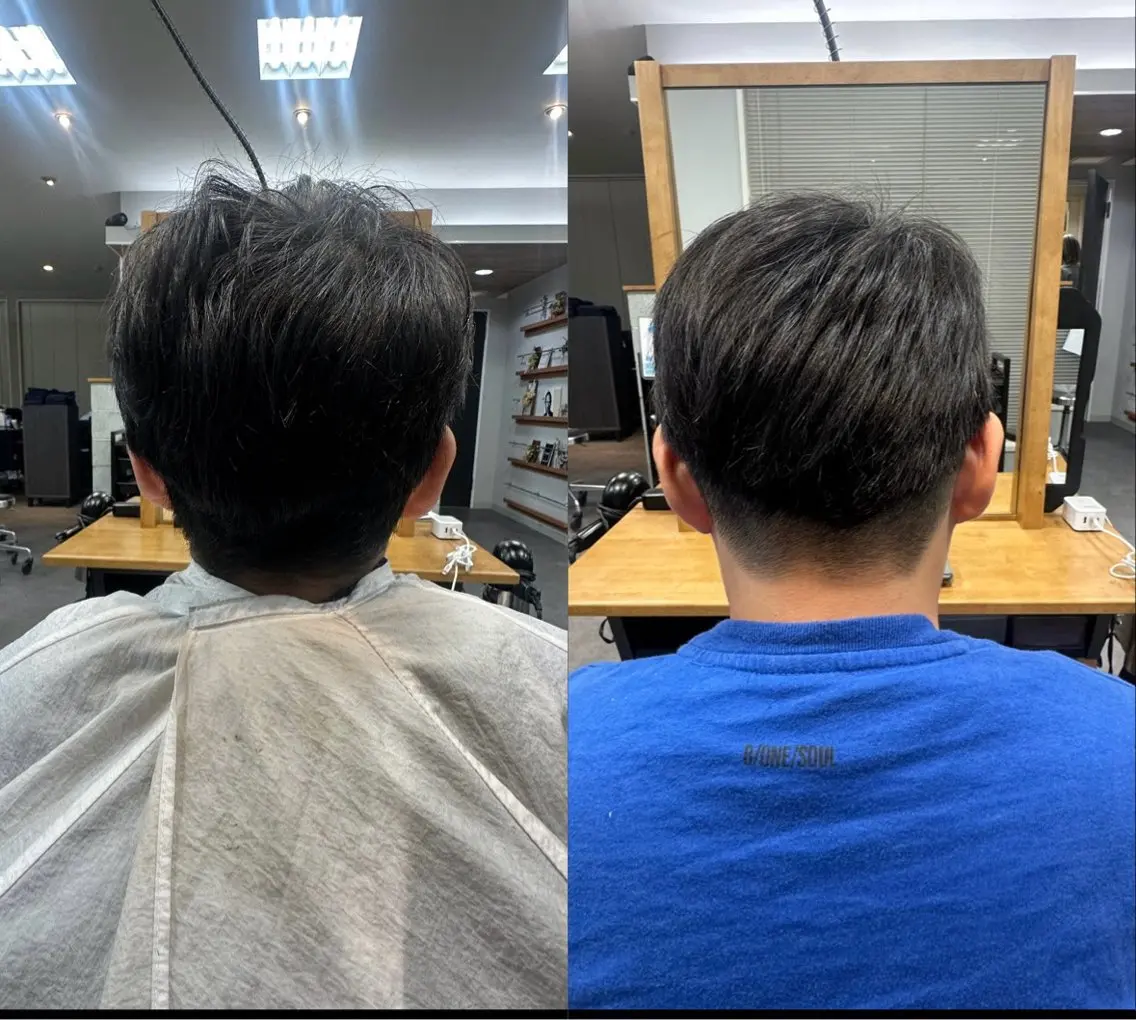 メンズ キッズ Azule なつめのヘアスタイル