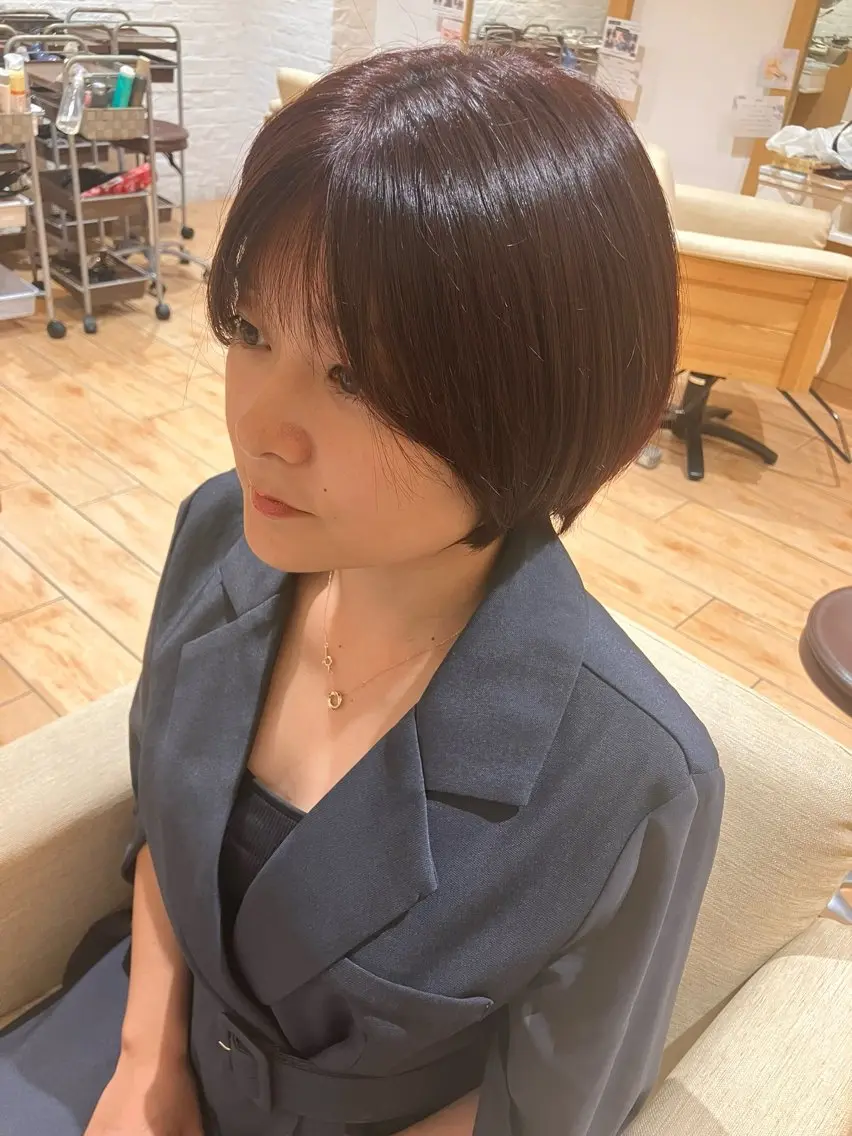 ショート 岡村 凜のヘアスタイル