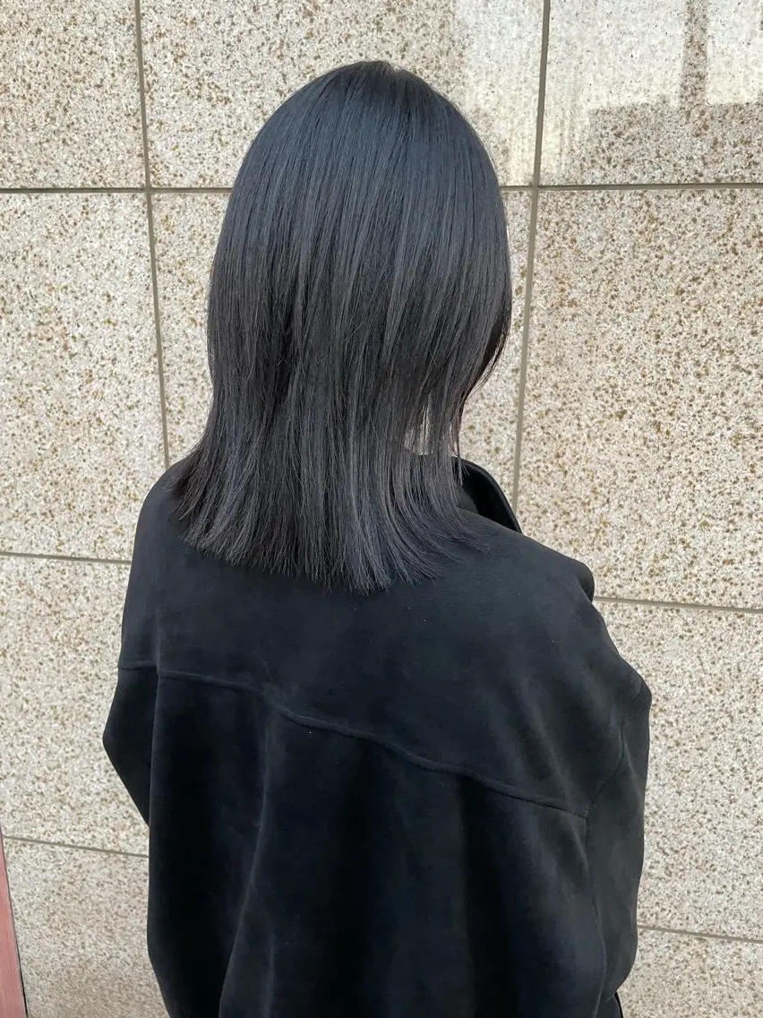 ミディアム カラー ブリーチ ダブルカラー ウルフカット 🫧ショート/ボブ 池袋西口・泡渕✂️のヘアスタイル