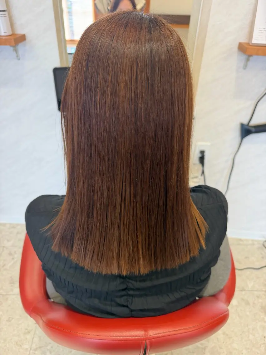 ミディアム 内川 貴子のヘアスタイル