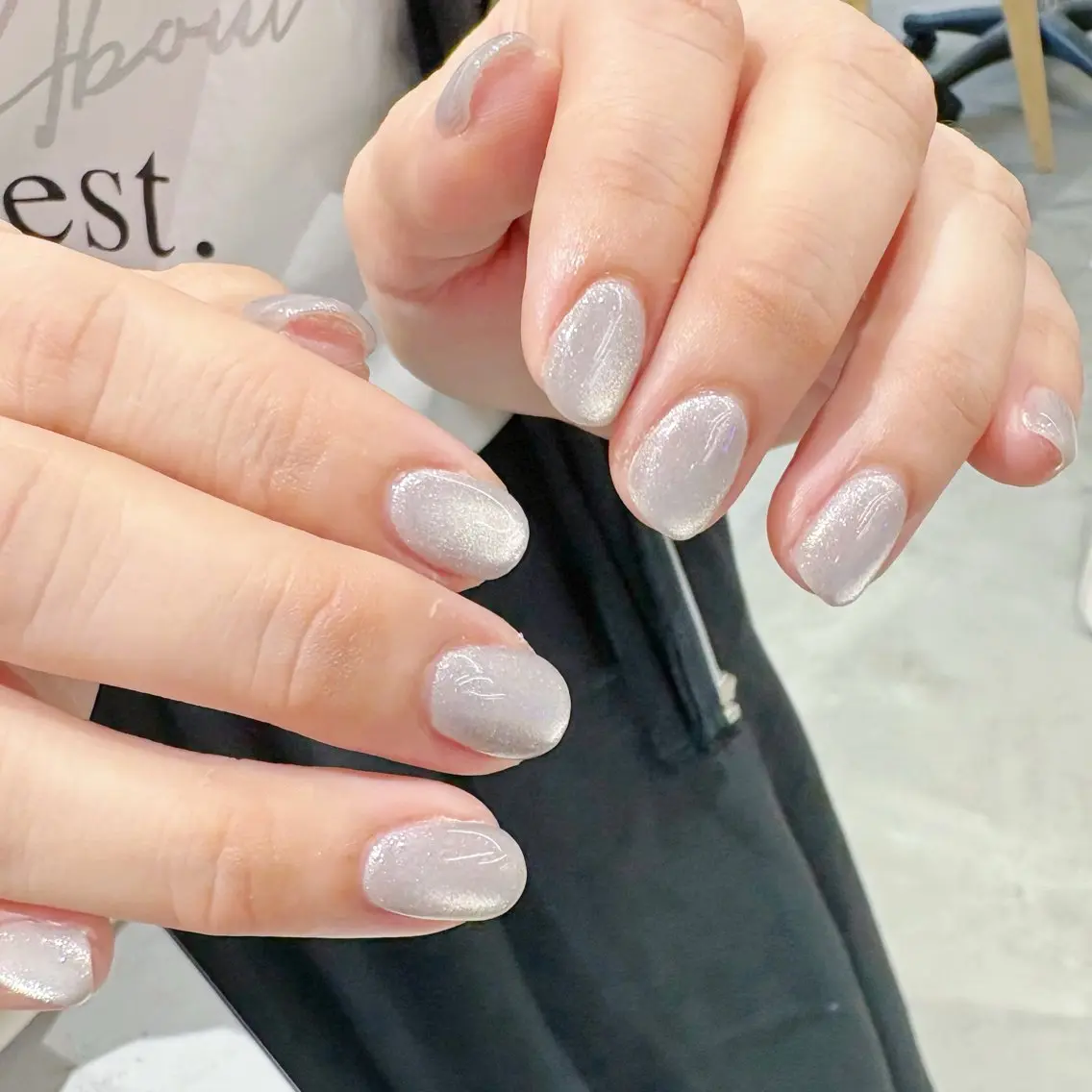 ネイル ワンカラーネイル Ayu ꕤ︎︎。°⋆のネイルデザイン