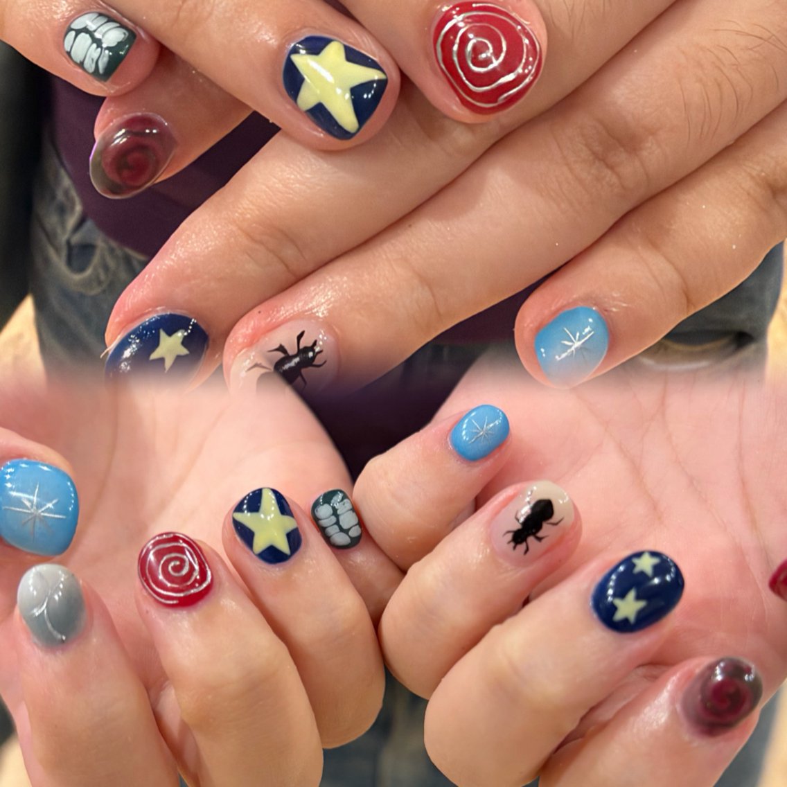 10月27,28日限定価格💞アート時間内やり放題⭐️𓂃꙳⋆【おまかせ・持ち込みOK・パーツ付】<90分>★限定価格★の写真