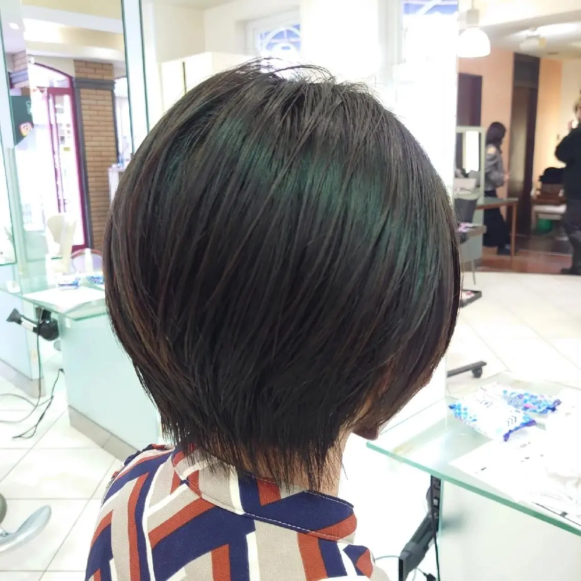 ショート ヘアアレンジ ボブレイヤー ショートレイヤー ボブ レイヤーカット ショートヘア 🐺デザインウルフ / 一ノ瀬 凌🐺のヘアスタイル