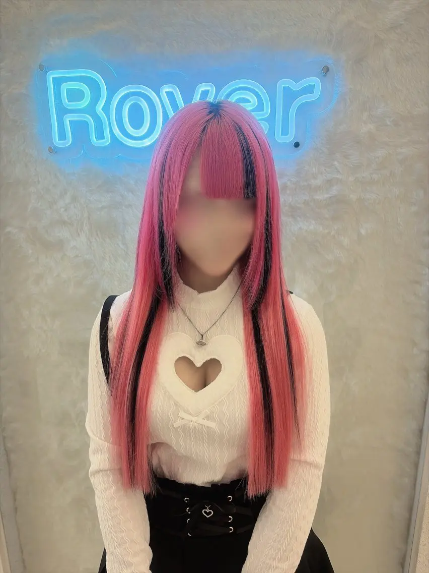 ロング エクステ 三尾 樺緒のヘアスタイル