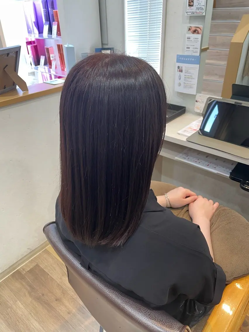カラー ピンクカラー ef 千枝芙貴のヘアスタイル