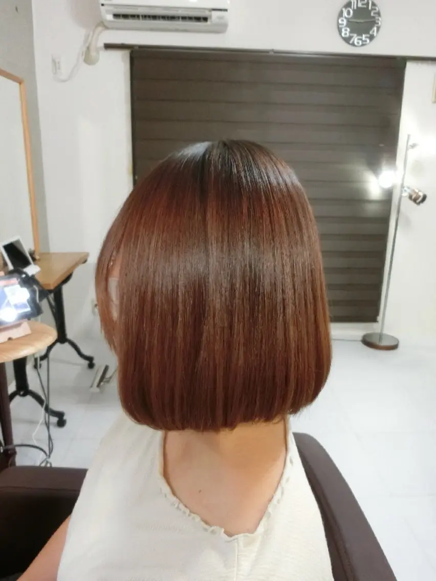 カラー パーマ カット 縮毛矯正 nao 艶カラー・髪質改善のヘアスタイル