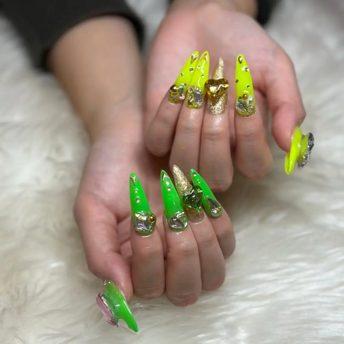 ネイル ハンドネイル 🎀Luana nail🧸♡⸝*のネイルデザイン