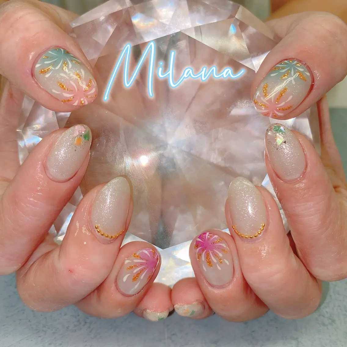 ネイル ハンドネイル Milana (研修生メニュー)のネイルデザイン