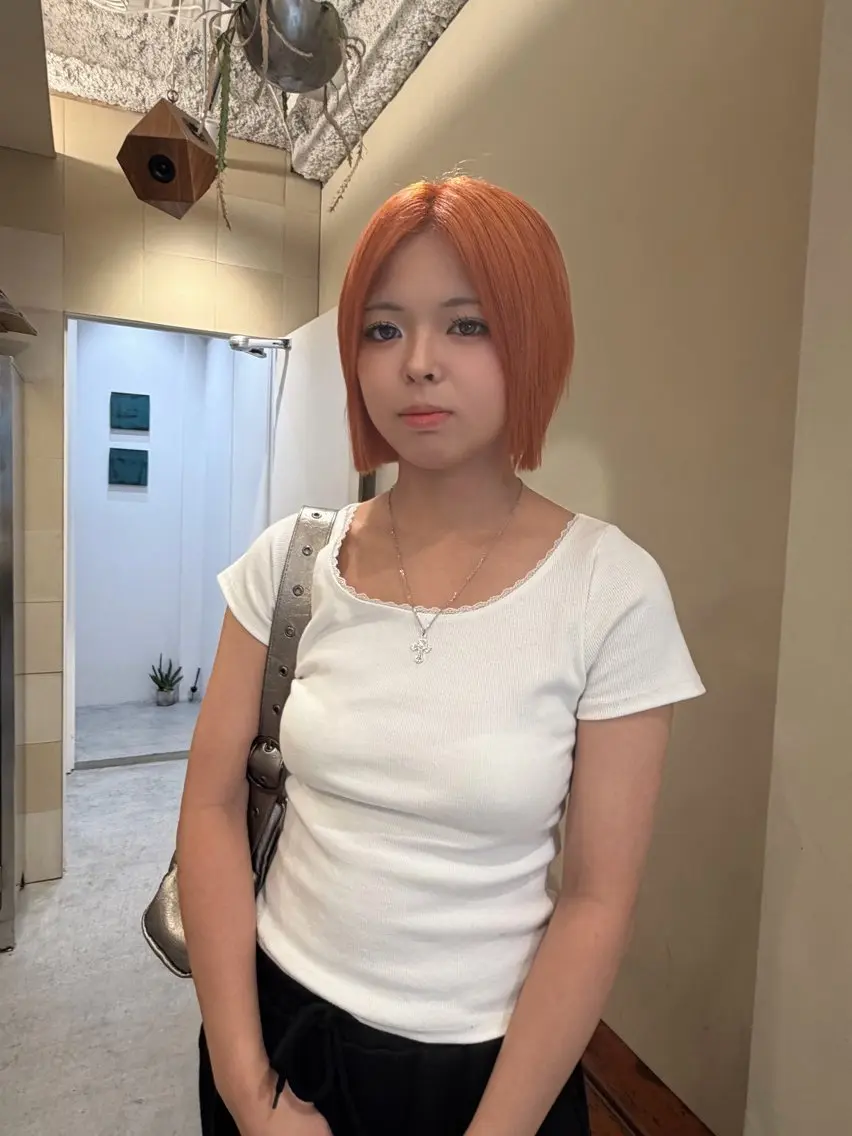 ミディアム カラー ヘアカラー トリートメント HERMITAGE/ 千尋のヘアスタイル