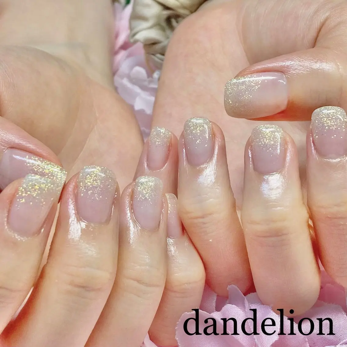 ネイル ハンドネイル ハンドケア dandelion ダンデライオンのネイルデザイン