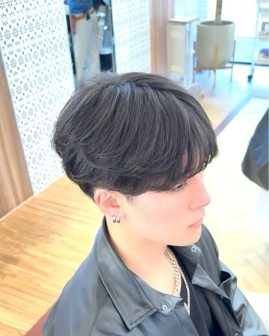 メンズ マッシュ カット ☆★メンズ特化★☆ 川地由麿のヘアスタイル