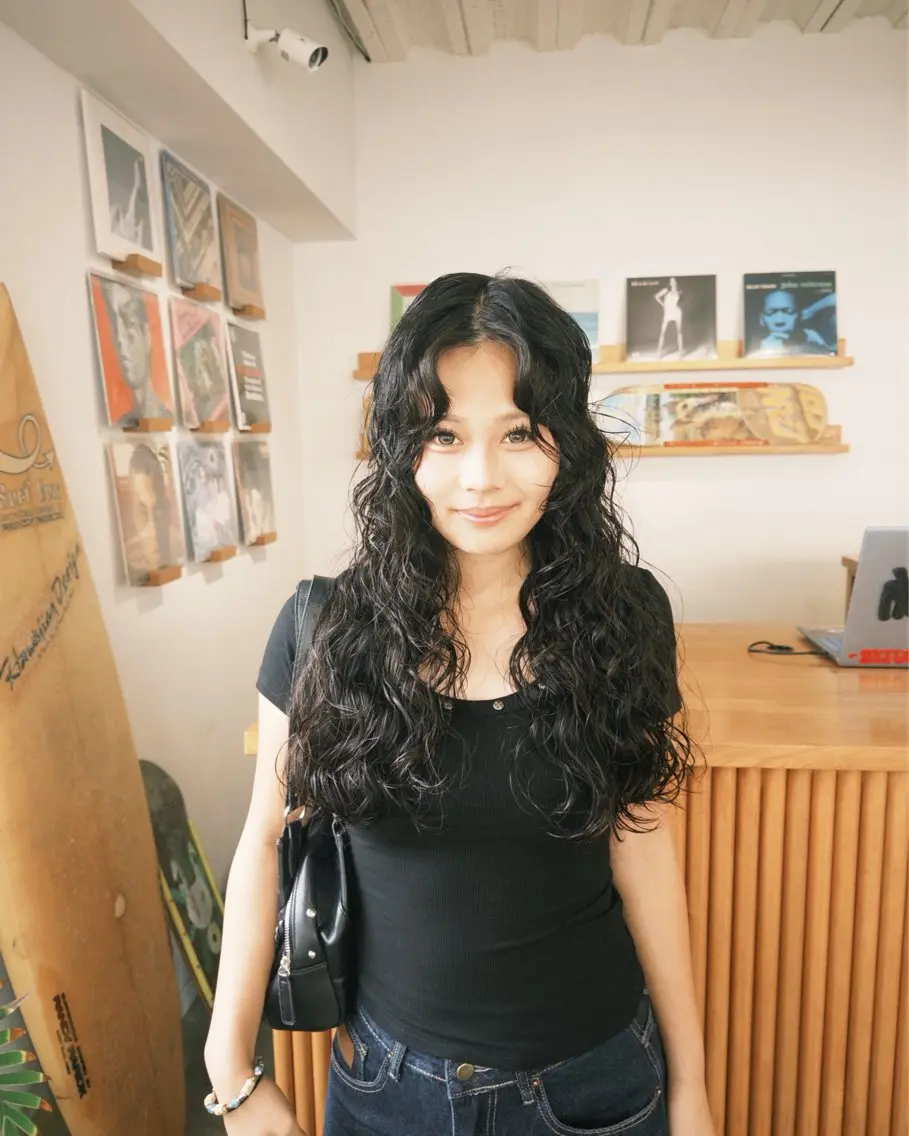 パーマ AOI✖️ BY MY SIDEのヘアスタイル