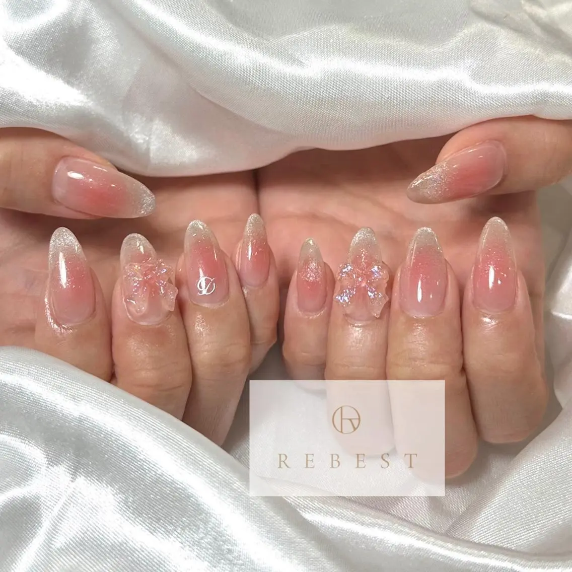 ネイル ❤️💛REBEST 京橋 nailのネイルデザイン