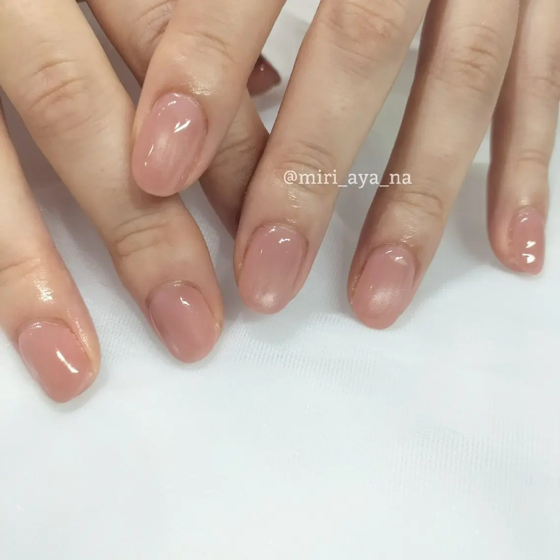 ネイル 新宿代々木/キレイめ ちゅるん/miriのネイルデザイン