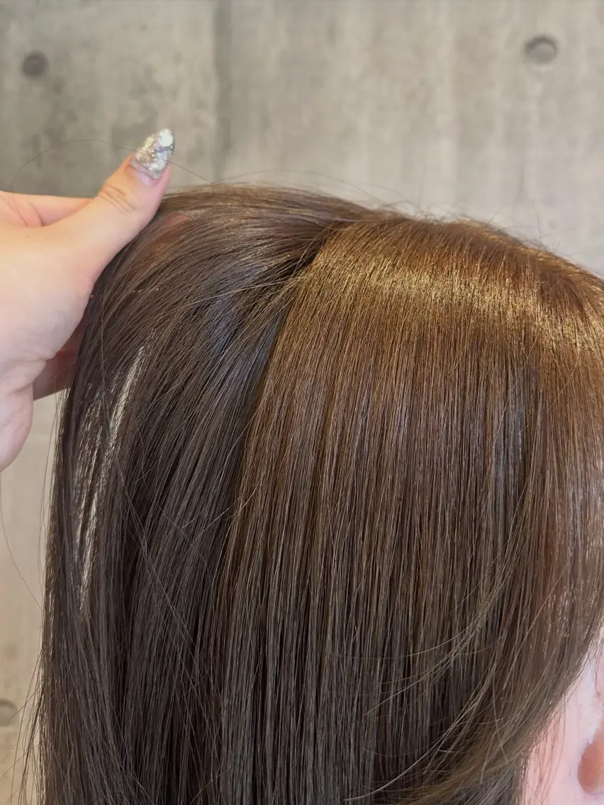 セミロング ヘアカラー トリートメント kana🌻 /attraのその他イメージ