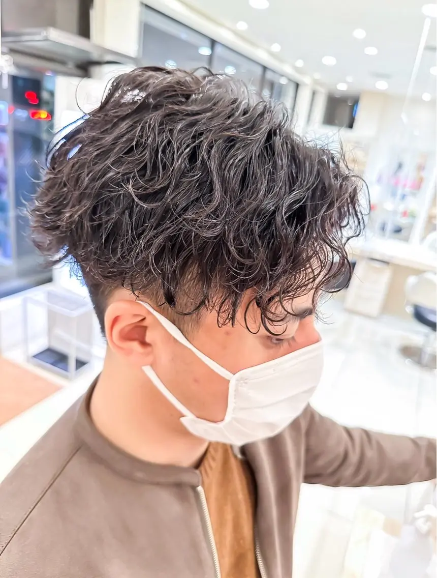 カラー パーマ 松田 明花のヘアスタイル