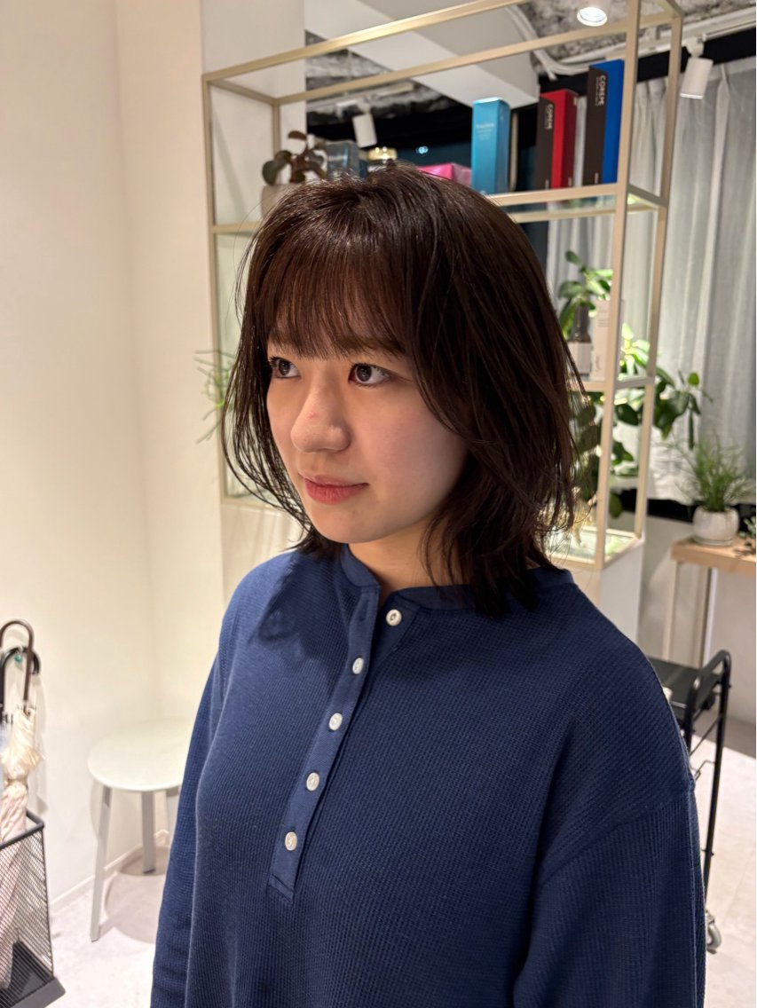 ショート カラー 透明感カラー ヘアカラー トリートメント ヘッドスパ 🪐透明感カラー/ カワクボ モネのヘアスタイル