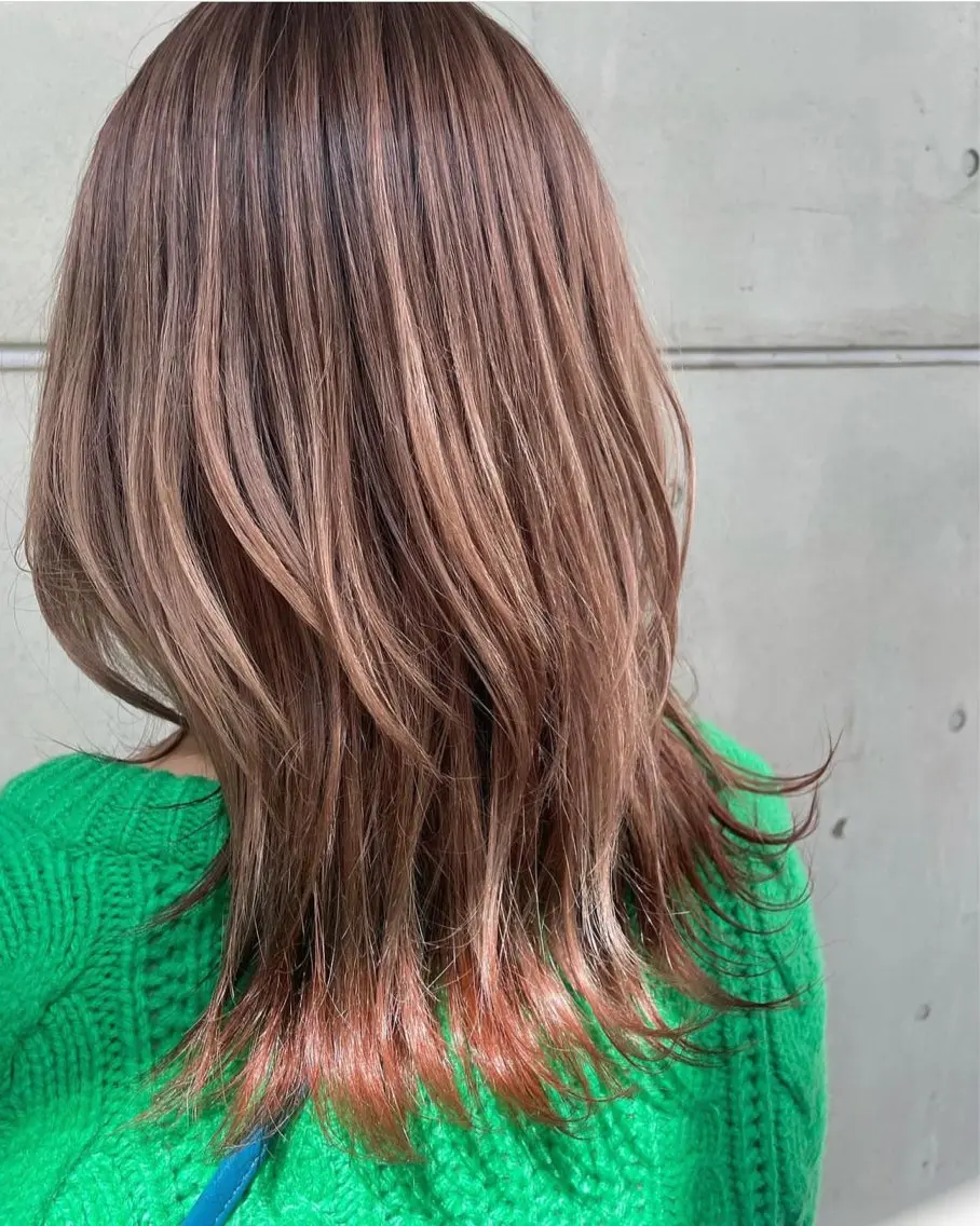 ミディアム 🦋春山 さとみ🦋のヘアスタイル