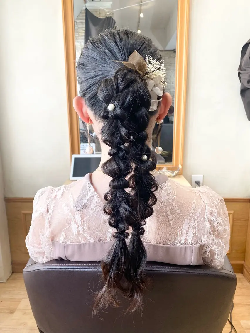 ヘアアレンジ 大谷 茉のヘアスタイル