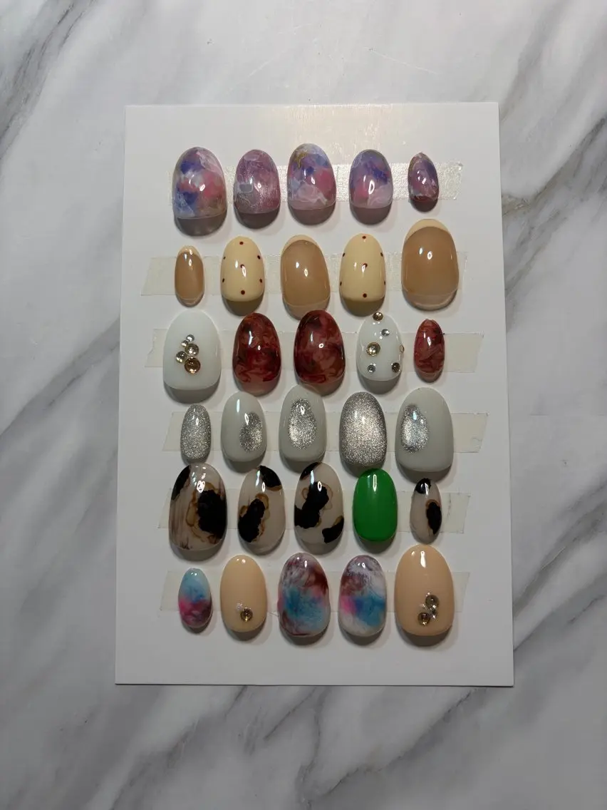 定額ネイルアート(オフなし)の写真