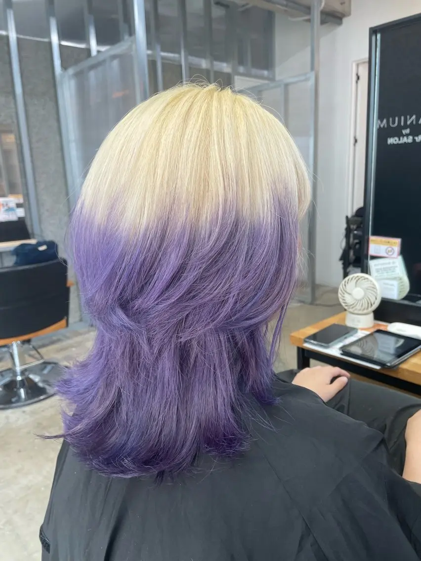 ミディアム カラー BOTABIUM nanamiのヘアスタイル