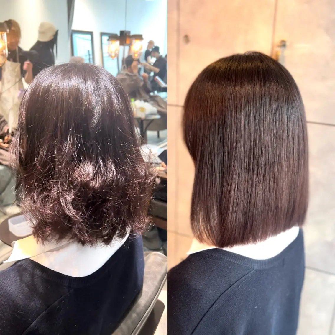 ミディアム パーマ パーマ トリートメント ヘッドスパ ヘアセット 🌈インナーカラー ‘ショウマ’🌈のヘアスタイル