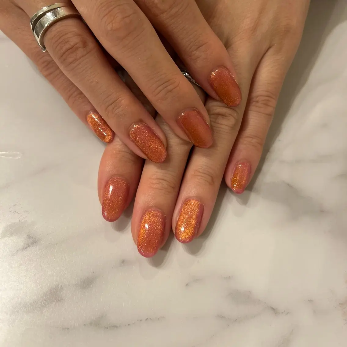 ネイル ゴールド マグネットネイル mermooi nailのネイルデザイン