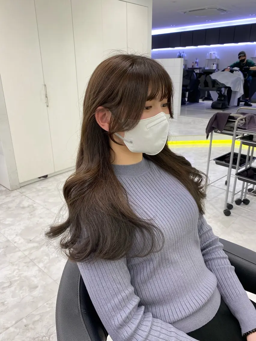ロング カラー カット ヘアカラー トリートメント 💖トレンド春夏 カラー💖FUTAのヘアスタイル