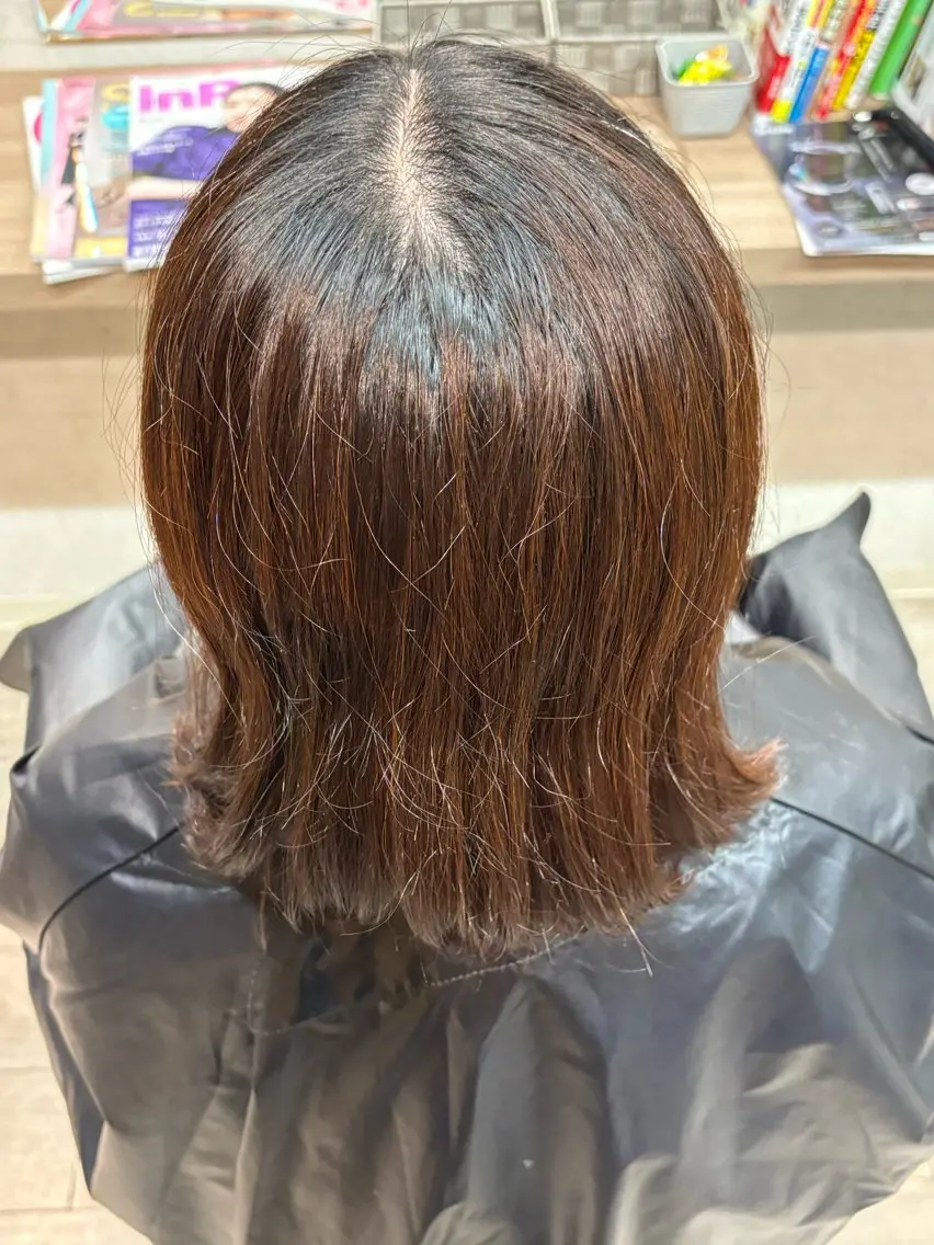 ミディアム カラー 坂井 龍二/コアファーストのヘアスタイル